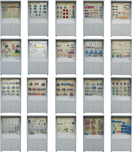 機（jī）械零件陳列櫃