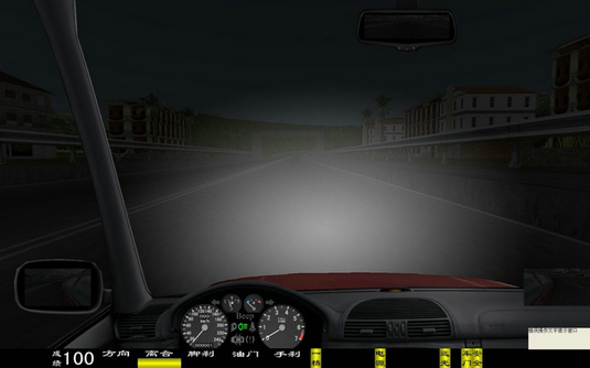 電腦（nǎo）汽車駕駛模擬器