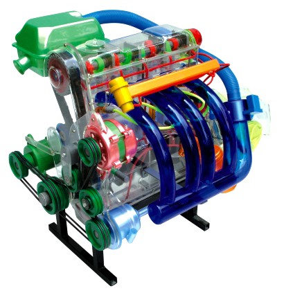 桑塔納發動（dòng）機模型