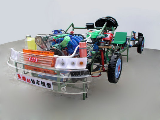 奧迪A6透明整車模型