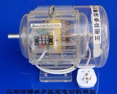 三相異步深槽鼠籠（lóng）式電動機模型